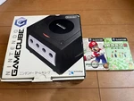 Nintendo Gamecube Japan Console & Controller Black Color With Box Games Used. Price: $135.00.