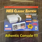 Authentic Nintendo Classic Edition Nes Mini Game Console Usa Brand New Stock. Price: $214.95.