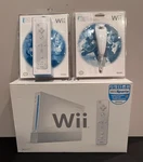 New Nintendo Wii Console With Sports And Bonus Controllers. Price: $395.00.