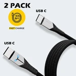 2 Pack Usb To Fast Charger Cable For Sony Playstation PS5 Controller New. Price: $10.97.