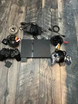 Sony Playstation PS2 Slim Black Console System All Oem With Memory Card Works Used. Price: $175.99.