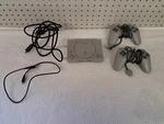 Sony Playstation Classic Model SCPH-1000R 2 Controllers + Cables Tested & Works Used. Price: $60.00.