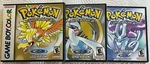 Pokemon Gold, Silver, Crystal Case Only 3 Pack Game Boy Box Nintendo Ds Sized Brand. Price: $36.95.