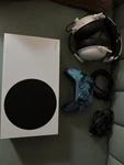 Microsoft Xbox Series 512GB White Console With Controller And Headset Used. Price: $225.00.
