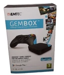 Emtec Gembox Android Games Console Cpu Quad-core 1.5GH, 1GB Ram, 16 Flash New. Price: $75.99.