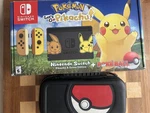 Nintendo Switch Console Let Go Pikachu! + Poke Ball Used. Price: $276.00.
