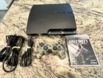 Sony Playstation Slim PS3 160GB CECH-2501A Console Bundle Used. Price: $105.00.