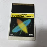 Nec Pc Engine/coregrafx Cd Rom System Card Ver. 2.1 Japan Good. Price: $47.95.