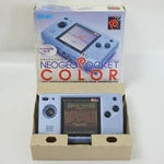 Neo Geo Pocket Color Console Platinum Blue Boxed Snk 0898413 No Instruction Np Used. Price: $280.00.