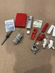 Nintendo Wii Red Console Bundle With Controllers, Sports & Resort Used. Price: $160.00.