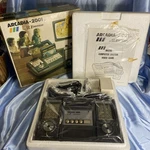 New 1982 Emerson Arcadia 2001 Video Game Console System Complete In Box Unused. Price: $699.99.