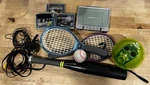 Xavixport PT1-100-11 Sports System Bundle W/ Baseball Tennis Bowling + Rackets Used. Price: $138.97.