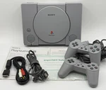 Sony Playstation PS1 Gray SCPH-5501 Console 2 Controllers & Manual+ Tested #1 Used. Price: $120.00.