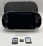 Sony Ps Vita 1000 Mobile PCH-1101 Black 8GB + Disgaea & Madden 13 Used. Price: $259.99.