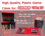 Nintendo Virtual Boy Game Cases W/ Complimentary Covers Pick Your Titles! New. Price: $10.99.