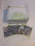 Microsoft Xbox 360 Pro Launch Edition 60GB White Console (52T-00243) Used. Price: $185.00.
