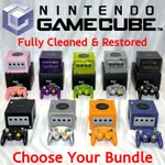 Nintendo Gamecube *choose Your Bundle* Console + Controllers Wires Set Excellent. Price: $204.95.