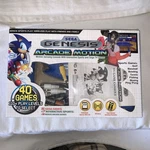 Sega Genesis Wireless Arcade Motion Sensing Console W/ Dual Remotes New Sealed. Price: $45.00.