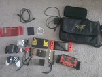 Nintendo Switch 1ST Gen Pikachu And Evee Edition With Games Accessories Used. Price: $200.00.