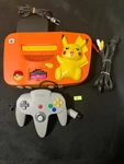 Nintendo 64 Pikachu Edition Orange Console Set W/ Controller - Junk For Parts. Price: $346.46.