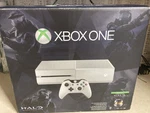 Microsoft Xbox One Special 1540 500GB White Console. Halo Boxed Edition Used. Price: $149.99.