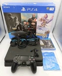 Sony Playstation 4 Slim CUH-2215B 1TB Console, Game, Controller, & Box Used. Price: $175.00.