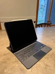 Apple Ipad Pro 12.9-INCH W/ Magic Keyboard Pencil 256GB, WIFI+5G 5TH Gen A2379 Used. Price: $650.00.