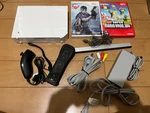 Nintendo Wii Console & Controller White Color 2 Games Japanese Used. Price: $70.00.