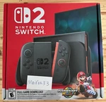Nintendo Switch 2 Console Mario Kart World Bundle Edition Brand New Hand. Price: $880.00.