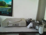 Working Sony Playstation Console SCPH-9001 All Cables Two Controllers Yellowed Used. Price: $49.99.