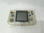 Neogeo Pocket Color Crystal White Console Snk + Battery D-pad Damage Tested Used. Price: $119.99.