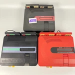 Twin Famicom Sharp Nintendo AN-505BK / 500R 500B Console Tested Japan New Belt Used. Price: $169.90.