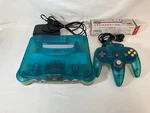 G1470 Nintendo Ice Clear Blue Console Controller Used Japan Seller N64. Price: $110.00.