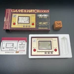Nintendo Game & Watch Helmet CN-07 Gold 1981 Cib Tested Working Mint Console Used. Price: $250.00.