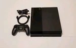 Sony Playstation 500GB Black Console PS4 W/ Controller & Cords Tested Working Used. Price: $119.99.