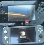 Nintendo Switch Lite + Wii Gamepad Xenoblade Chronicles Definitive Edition Used. Price: $165.00.