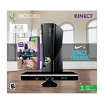 Xbox 360 4GB With Kinect Nike+ Bundle Very Good 5Z Used. Price: $156.94.