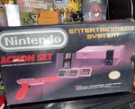 Nintendo Nes Action Set Console Box Oem Styrofoam Manual Vintage Read See Pics! Used. Price: $79.99.