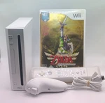 Nintendo Wii Console Bundle RVL-101 Zelda Skyward Sword Motion Plus Used. Price: $109.99.