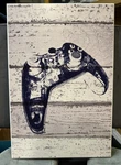 The Room By Stupell Video Game Controller Blue Print Planks Wall Plaque Ar... Used. Price: $29.99.