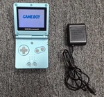 Nintendo Game Boy Advance Sp Pearl Blue Ags 001 With Charger Tested! Used. Price: $184.99.