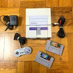 Super Nintendo Snes Original Console Oem System Set W/ Mario World & Donkey Kong Used. Price: $309.99.