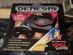 Sega Genesis Original Box *no Console*, Warranty Card, Sonic & Operations Manual Good. Price: $250.00.