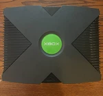 Microsoft Xbox Original Console Ntsc Black/green W/ Av Cable Manual Power Cord Used. Price: $110.00.