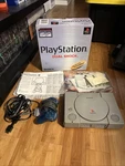 Sony Playstation PS1 Gray Console Gaming System SCPH-7001 Complete Cib Used. Price: $174.95.