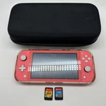 Nintendo Switch Lite 32 Gb Coral Pink W/ Cases And Games - Tested Used. Price: $149.88.