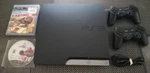 Sony PS3 CECH-2501A 160 Gb Black Console With Games Used. Price: $95.00.