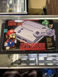 Snes Super Nintendo Jr System Console Control Deck Box 100%TESTED Very Clean Used. Price: $450.00.
