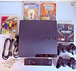 Sony Playstation PS3 Console 320GB CECH-3002B 2CONTROLLERS 4GAMES Cable Remote Used. Price: $173.98.