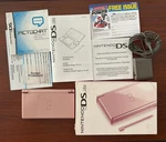 Nintendo Lite Pink With Charger And Stylus Complete Box Cib Game Console Used. Price: $174.99.